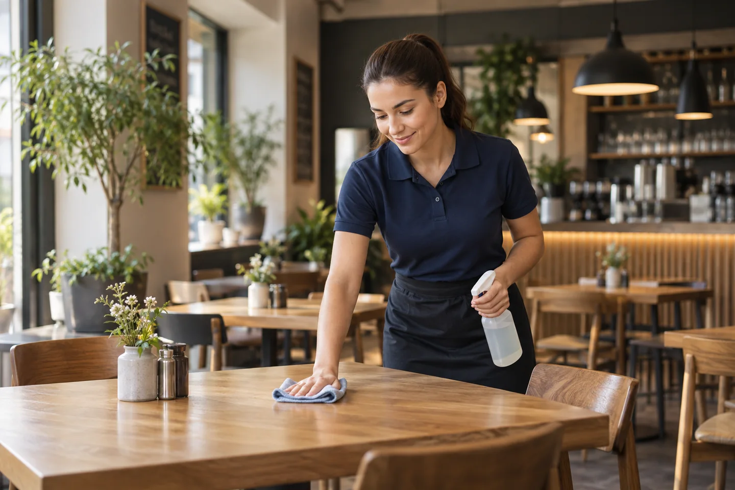 Reinigung für Handel und Gastronomie in Düsseldorf